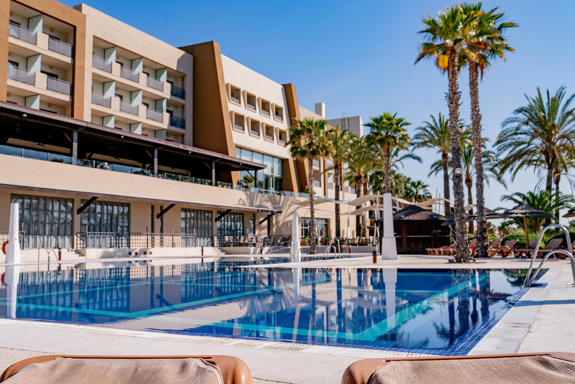 Hotel Valle Del Este Vera Bagian luar foto
